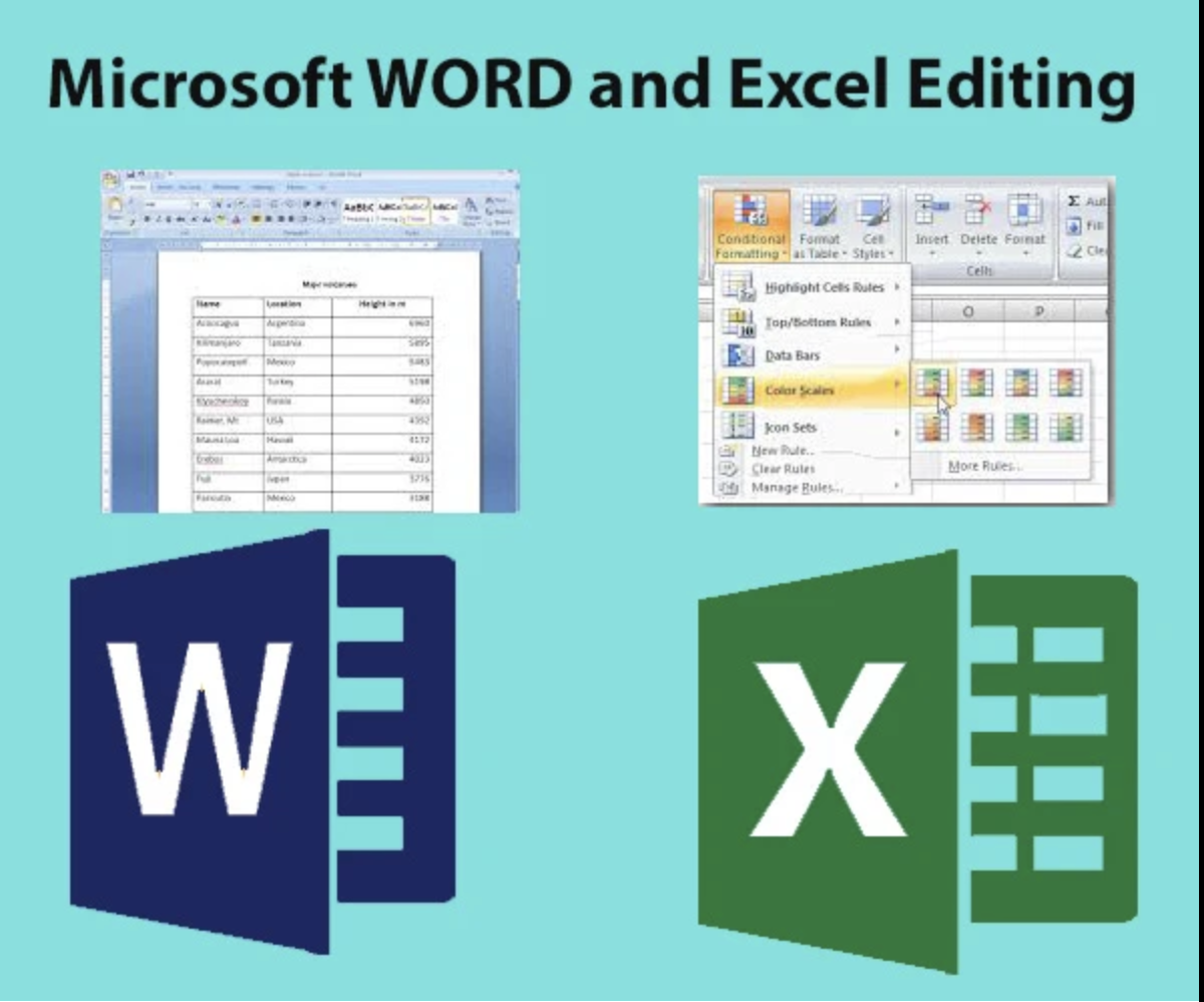 Word to excel converter